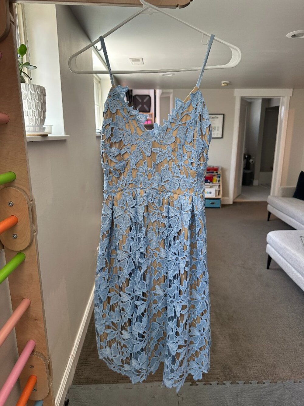 Blue Lace Design Lab Dress